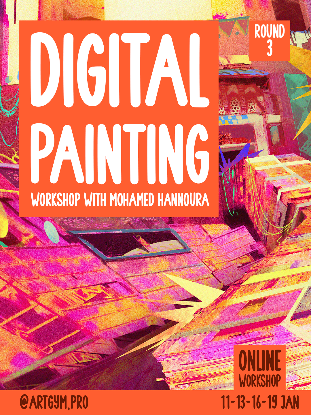 Digital Painting Workshop With Mohamed Hannoura